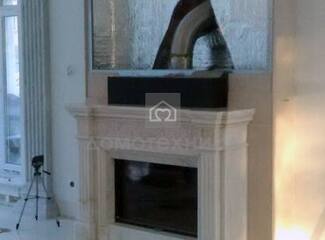 Мраморный портал PRESTON (Continental) + топка EMPYRIUM 1200 (RLD)
