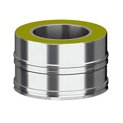 Переходник расш-гофра V50R D115/215 нерж 321/304