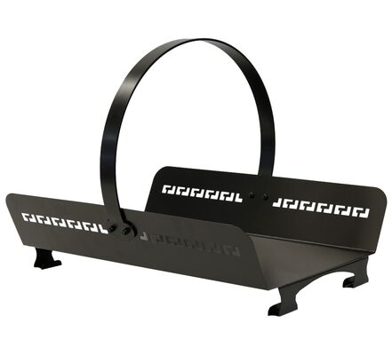 Дровница 111-R9005 черная